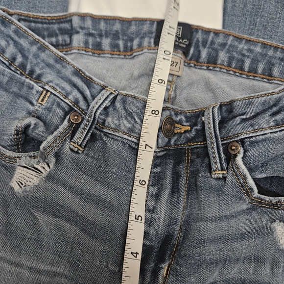 Just Black Distressed Boot Leg Jeans! - Picture 8 of 10